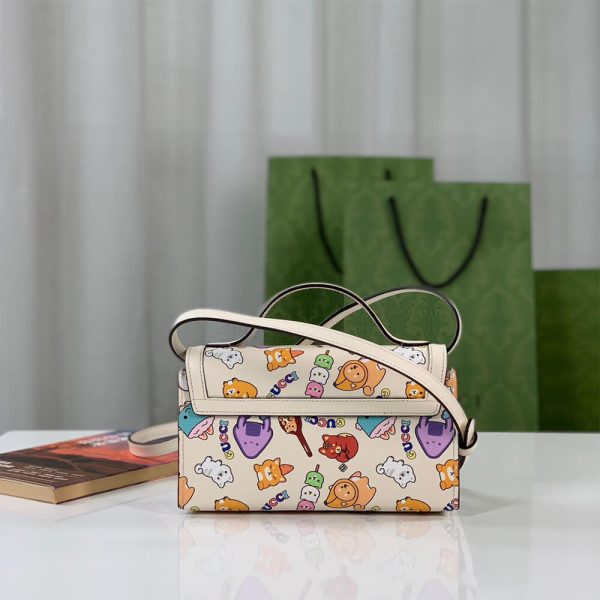 PADLOCK GUCCI ANIMAL PRINT MINI BAG - Image 4