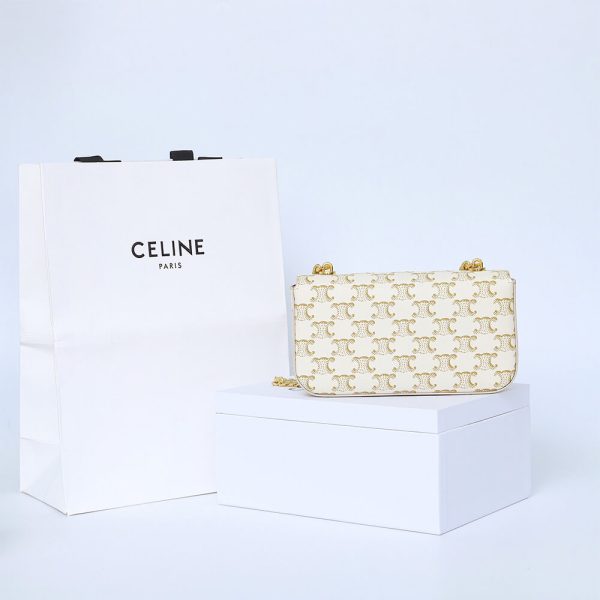 CELINE CHAIN SHOULDER BAG CLAUDE - Image 4