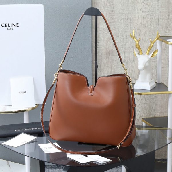 CELINE MEDIUM CAMILLE 16 SOFT BAG IN SMOOTH CALFSKIN(HIGH-END GRADE) - Image 4