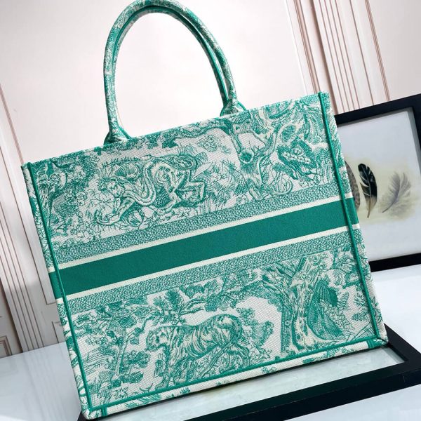 Large Dioriviera Dior Book Tote - Image 4