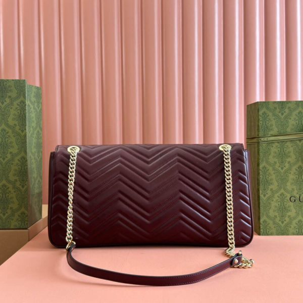 GG Marmont large shoulder bag(high-end grade) - Image 4