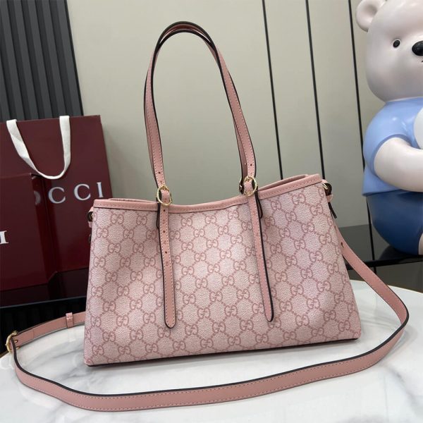 GG Emblem medium tote bag - Image 4