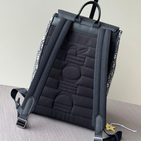 Dior Saddle Backpack with Flap(high-end grade) - Image 4