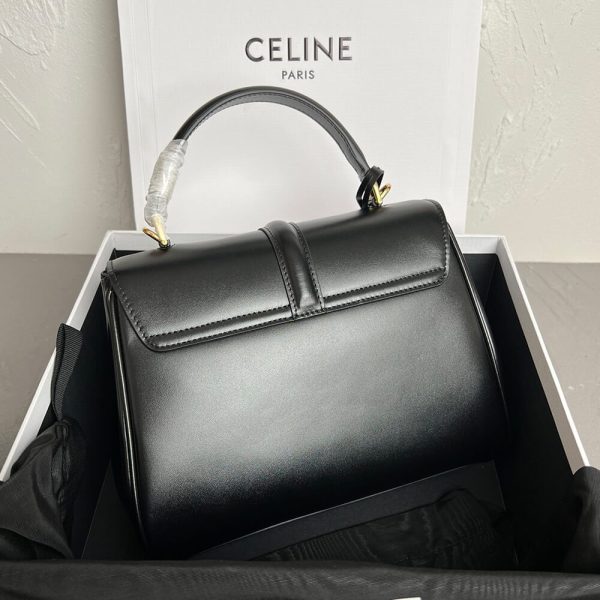 Celine SMALL 16 BAG IN SATINATED CALFSKIN(high-end grade) - Image 4