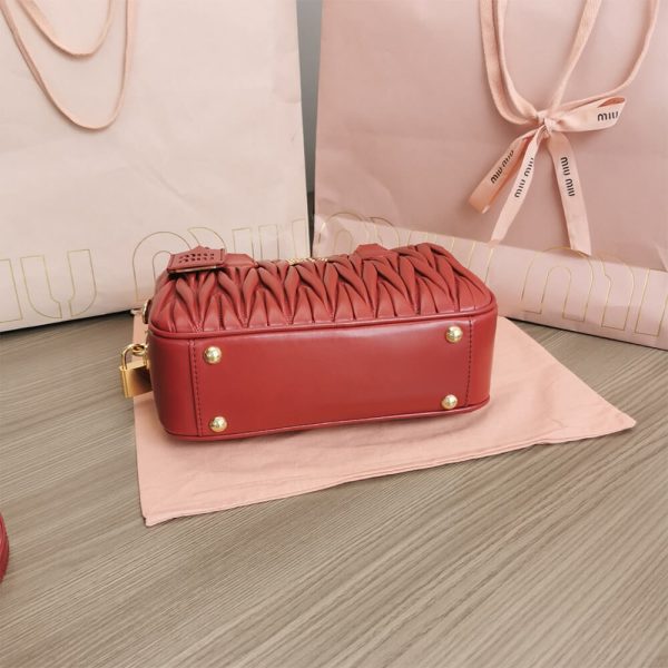 Matelasse nappa leather top-handle bag - Image 5