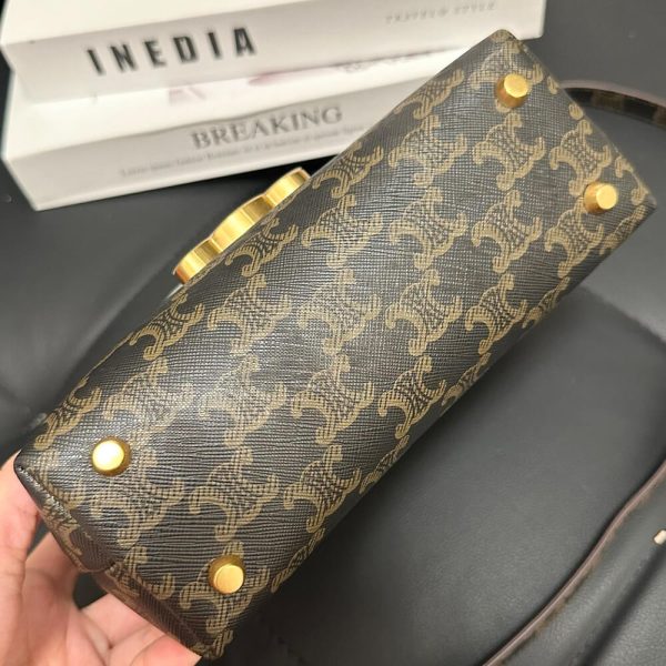 CELINE TEEN NINO BAG IN TRIOMPHE CANVAS - Image 5