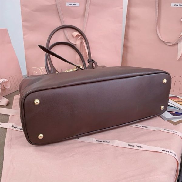 MIUMIU Medium Aventure nappa leather bag(HIGH-END Grade) - Image 5