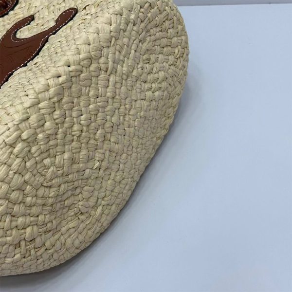 CELINE CLASSIC RAFFIA AND CALFSKIN - Image 5