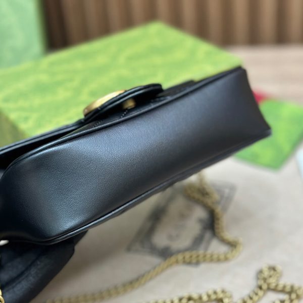 GG Marmont matelasse leather super mini bag(high-end Grade) - Image 5