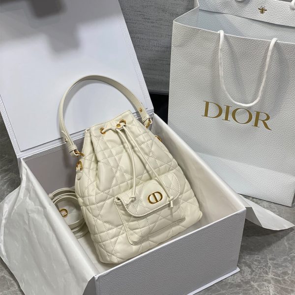 Small Dior Caro Bucket Bag(HIGH-END GRADE) - Image 5