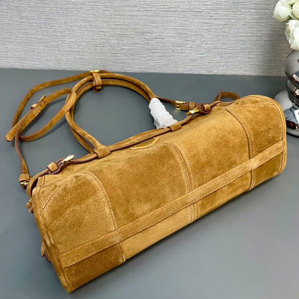 Prada Medium suede handbag(high-end grade) - Image 5