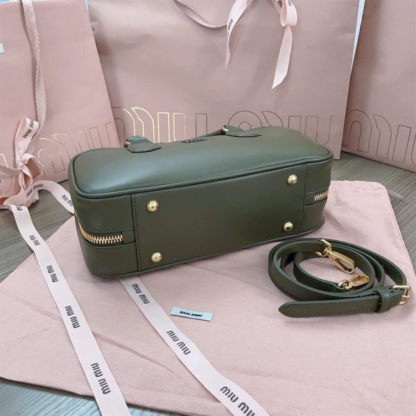 MIUMIU Large Arcadie Leather Bag(HIGH-END GRADE) - Image 5