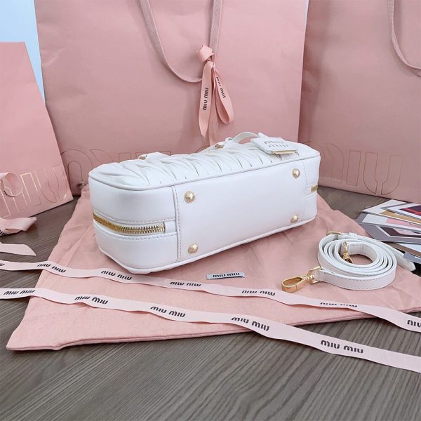 MIUMIU Large Arcadie matelasse nappa Bag(HIGH-END GRADE) - Image 5