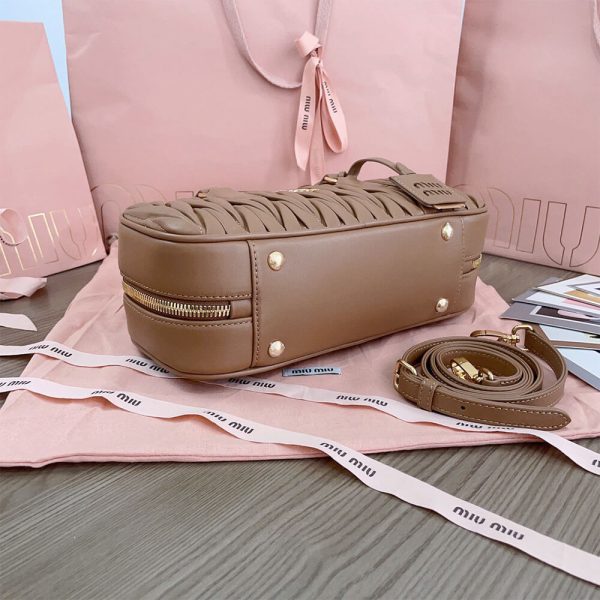 MIUMIU Large Arcadie matelasse nappa Bag(HIGH-END GRADE) - Image 5