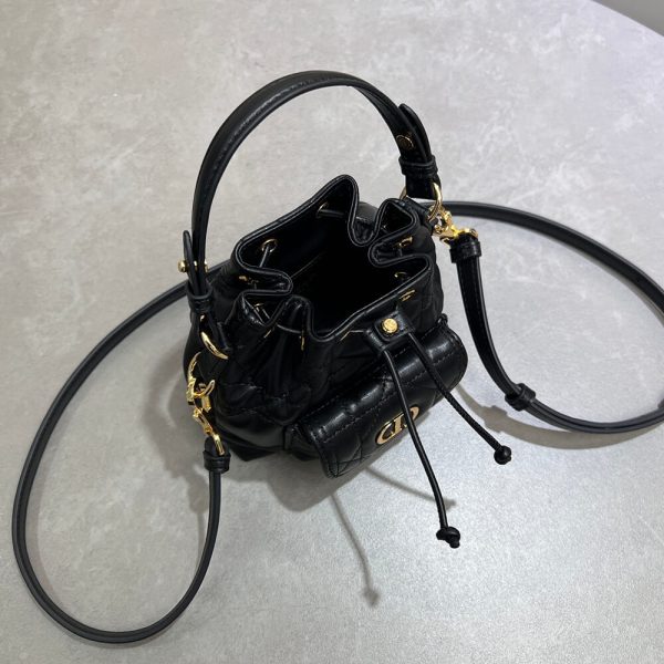 Dior Caro Nano Bucket Bag(HIGH-END GRADE) - Image 5