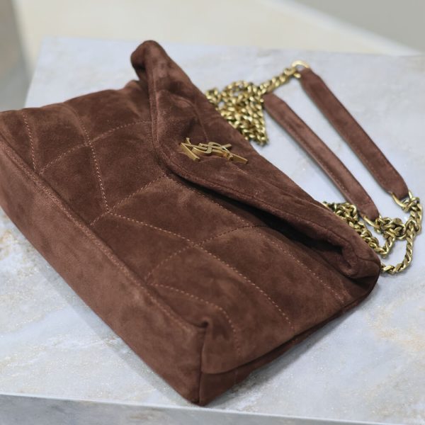 YSL Toy Puffer in suede - Image 5