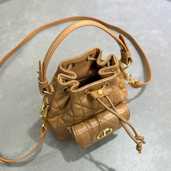 Dior Caro Nano Bucket Bag(HIGH-END GRADE) - Image 5