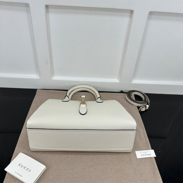 GUCCI Medium tote bag with hook closure(HIGH-END GRADE) - Image 5