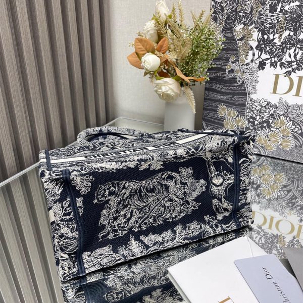 Small Dior Book Tote - Image 5