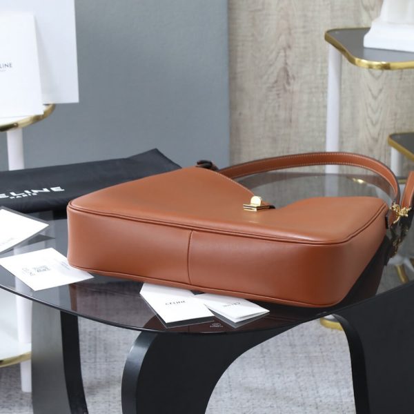 CELINE MEDIUM CAMILLE 16 SOFT BAG IN SMOOTH CALFSKIN(HIGH-END GRADE) - Image 5