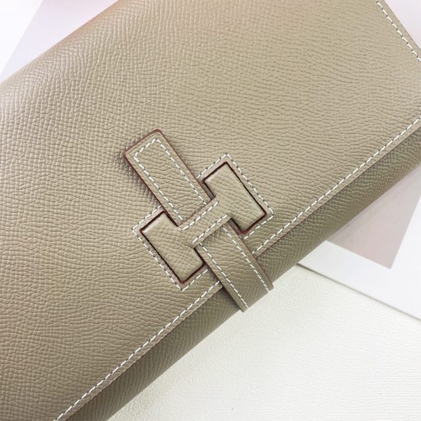 HERMES New H Passant Toutenmain wallet(HIGH-END GRADE) - Image 5