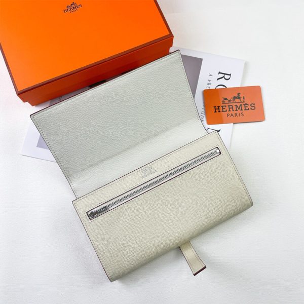 HERMES New H Passant Toutenmain wallet(HIGH-END GRADE) - Image 5