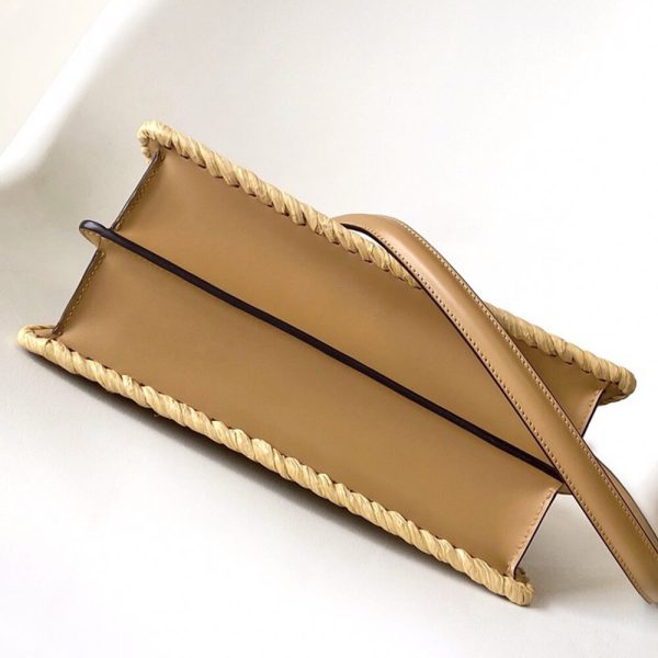 FENDI Peekaboo ISeeU Small Raffia(TAX-FREE GRADE) - Image 5