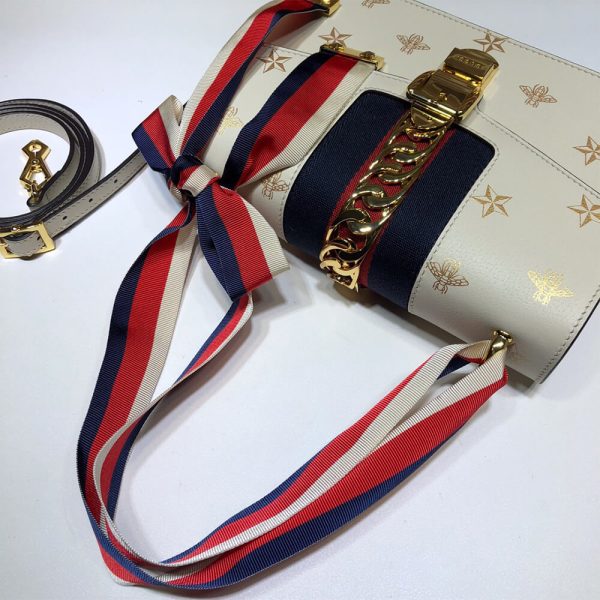 GG Sylvie Bee Star small shoulder bag - Image 5