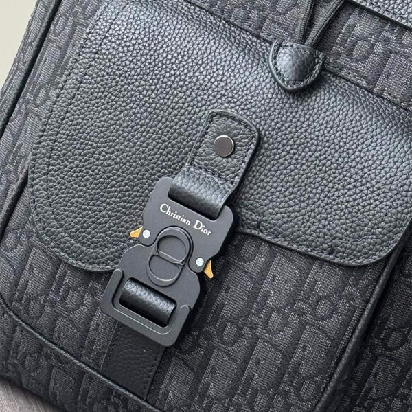 Dior Saddle Backpack with Flap(high-end grade) - Image 5