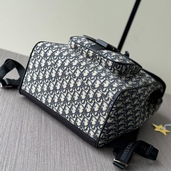 Dior Saddle Backpack with Flap(high-end grade) - Image 5