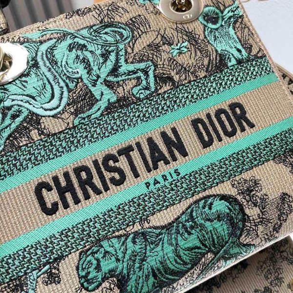 Medium Dioriviera Lady D-Lite Bag - Image 6