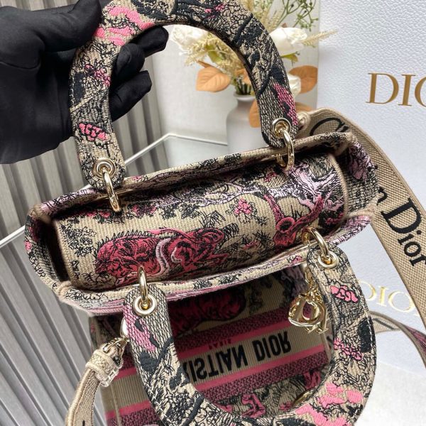 Medium Dioriviera Lady D-Lite Bag - Image 6