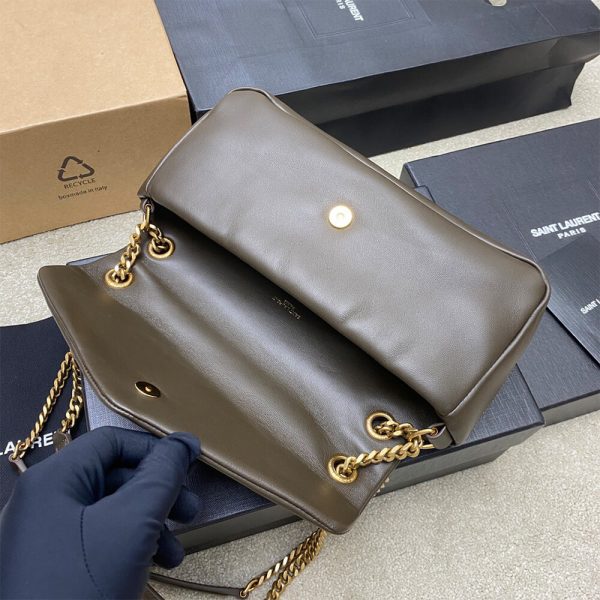 YSL calypso small in plunged lambskin - Image 6