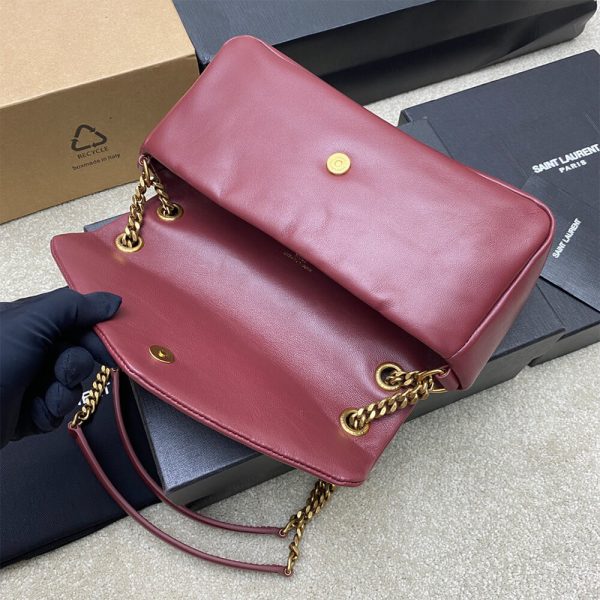 YSL calypso small in plunged lambskin - Image 6