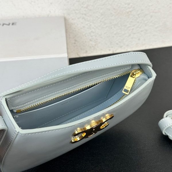 CELINE MEDIUM TILLY BAG in shiny calfskin - Image 6