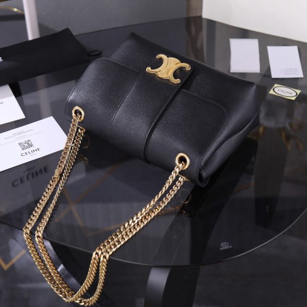 CELINE Medium Celine Victoire Bag in SUPPLE CALFSKIN - Image 6