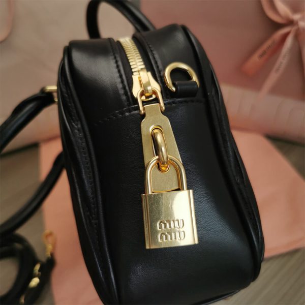 Matelasse nappa leather top-handle bag - Image 6