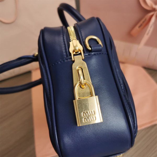Matelasse nappa leather top-handle bag - Image 6