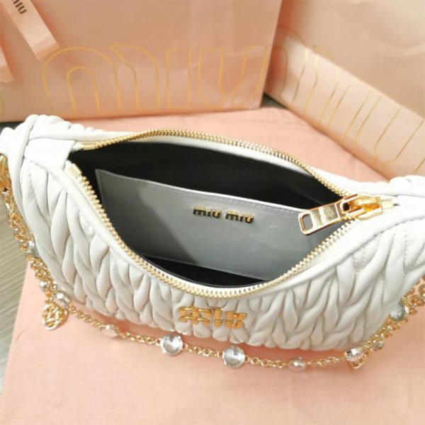 Matelasse nappa leather shoulder bag - Image 6