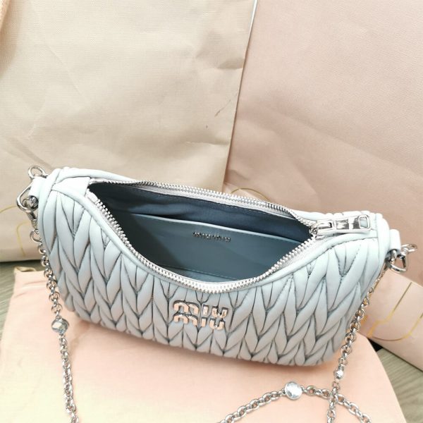 Matelasse nappa leather shoulder bag - Image 6