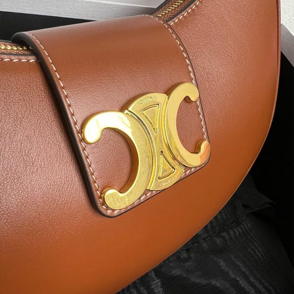 CELINE MEDIUM AVA TRIOMPHE BAG in Smooth Calfskin - Image 6