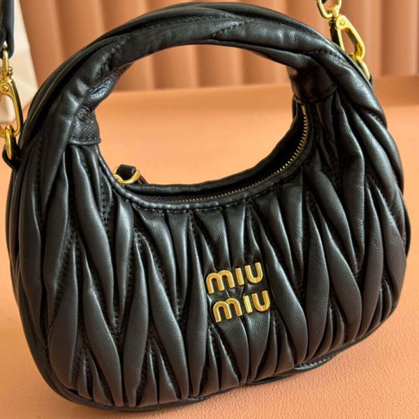 Mini Wander matelasse nappa leather hobo bag(high-end grade) - Image 6