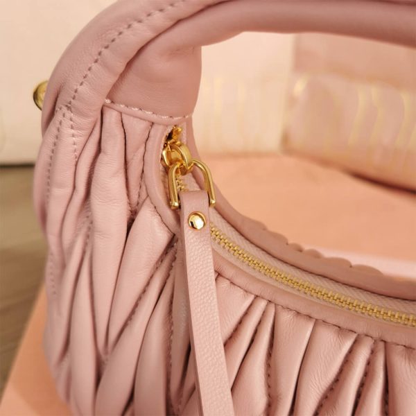 Mini Wander matelasse nappa leather hobo bag(high-end grade) - Image 6