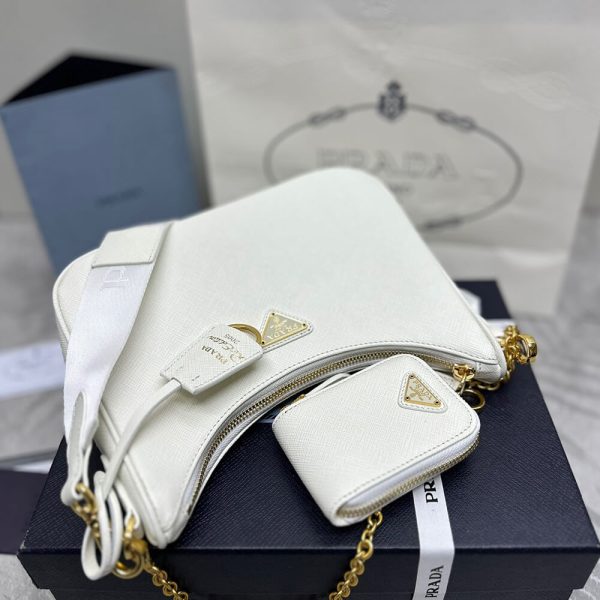 Prada Re-Edition 2005 Saffiano leather bag(HIGH-END GRADE) - Image 6