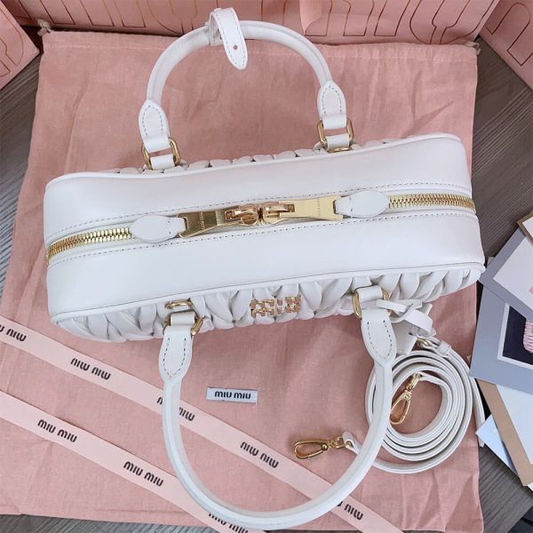 MIUMIU Large Arcadie matelasse nappa Bag(HIGH-END GRADE) - Image 6