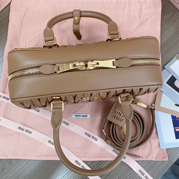 MIUMIU Large Arcadie matelasse nappa Bag(HIGH-END GRADE) - Image 6