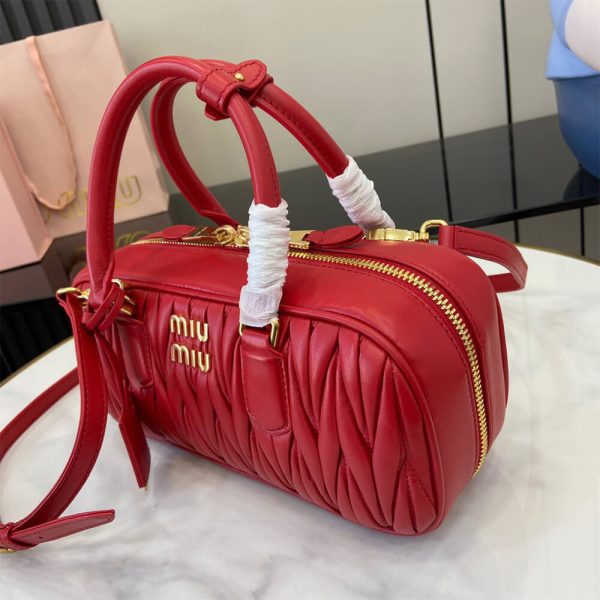 MIUMIU Large Arcadie matelasse nappa Bag(HIGH-END GRADE) - Image 6