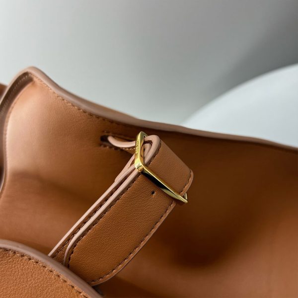 THE ROW  Soft Margaux 15 leather bag(High-end Grade) - Image 6