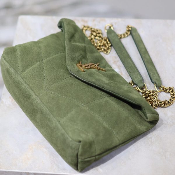 YSL Toy Puffer in suede - Image 6