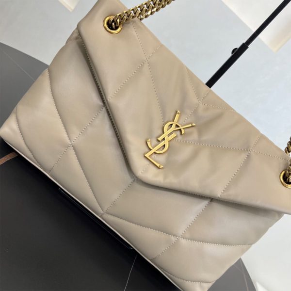 YSL puffer medium in nappa leather(HIGH-END GRADE) - Image 7